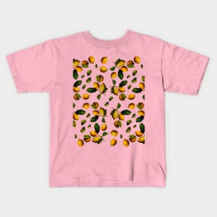 Lemon seamless pattern Kids T-Shirt